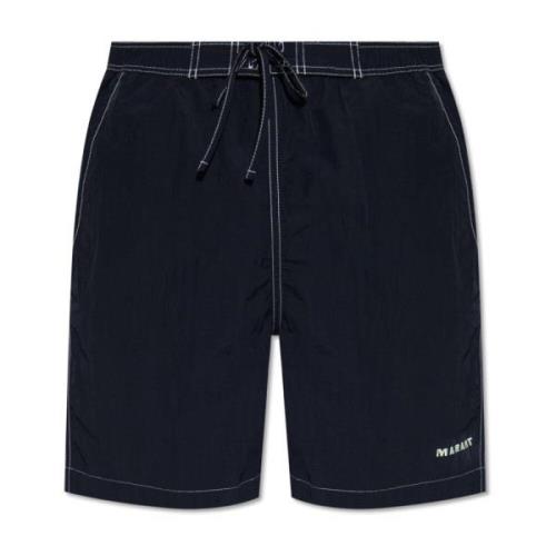 Isabel Marant ‘Hydra’ badshorts Black, Herr