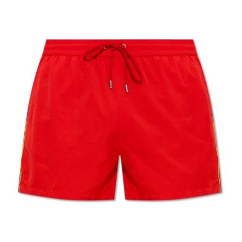 Paul Smith Sidrandiga badshorts Red, Herr