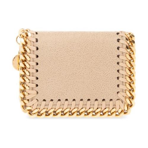 Stella McCartney Falabella plånbok Beige, Dam