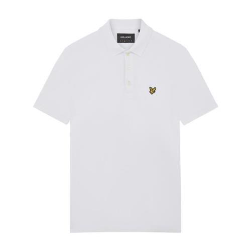 Lyle & Scott Enfärgade Polo Skjortor White, Herr