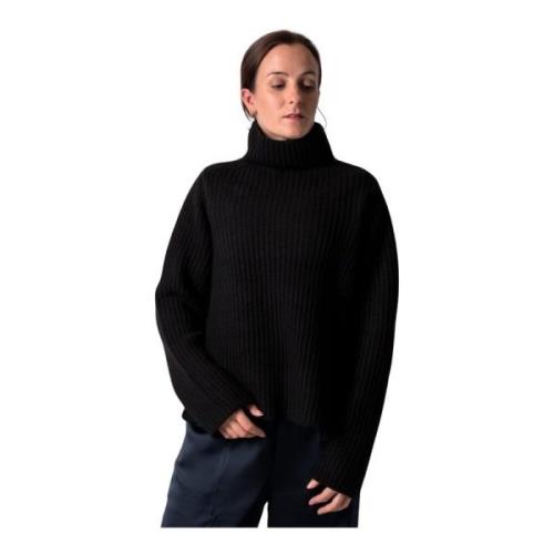 Drykorn Turtleneck Tröja Svart Black, Dam