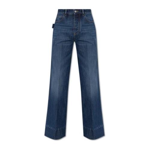 Bottega Veneta Straight leg jeans Blue, Dam