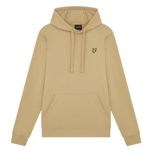 Lyle & Scott Casual Pullover Hoodie för Män Beige, Herr