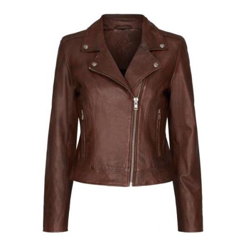 Notyz Bikerjacka 10961 Brown, Dam