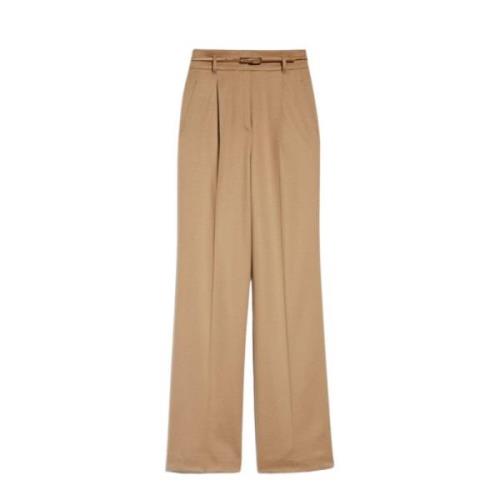 Max Mara Yllebyxor - Stort Utbud Beige, Dam