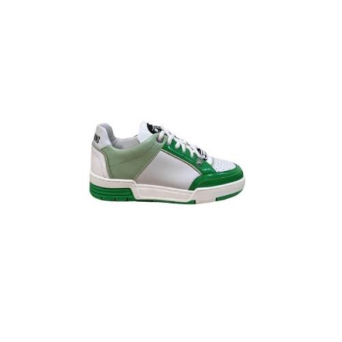 Moschino Gröna Sneakers Green, Dam