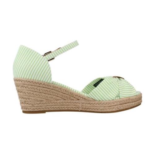 Tommy Hilfiger Wedges Green, Dam