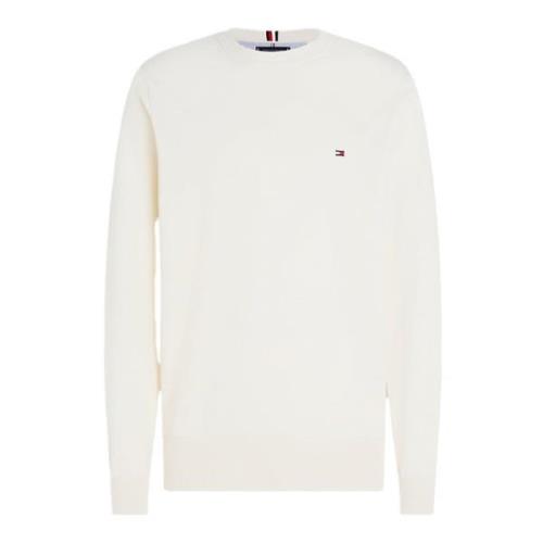 Tommy Hilfiger Beige Herrtröja med Monogram Beige, Herr