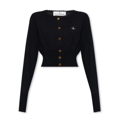 Vivienne Westwood Kofta med logotyp Black, Dam