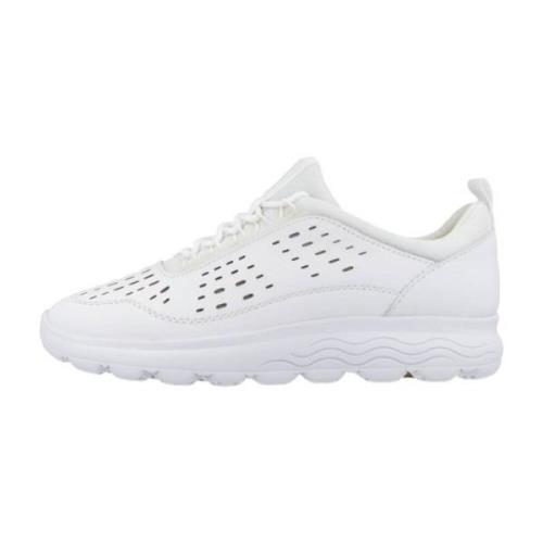 Geox Stiliga Dam Sneakers White, Dam