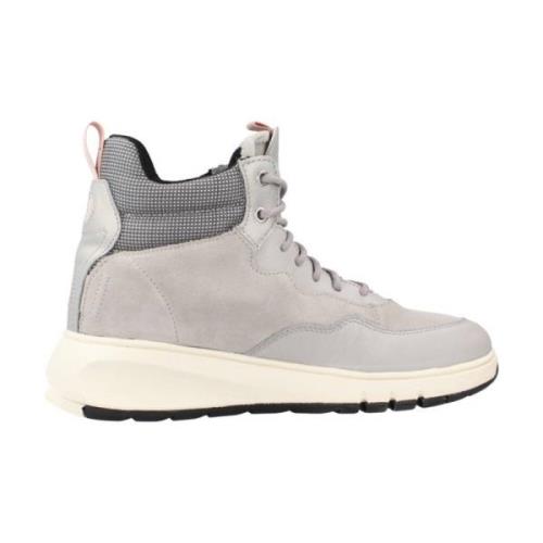 Geox Stiliga Dam Sneakers Gray, Dam