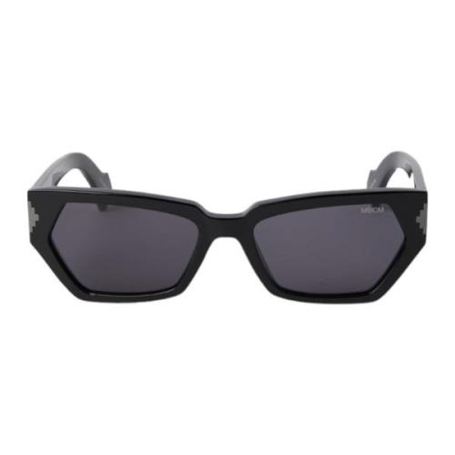 Marcelo Burlon Svarta Cat-Eye Solglasögon Black, Herr