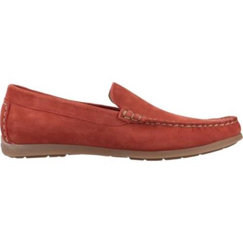 Fluchos Stiliga herrloafers Red, Herr