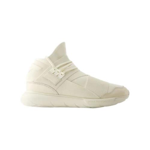 Y-3 Tyg sneakers Beige, Dam