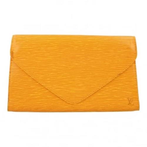 Louis Vuitton Vintage Pre-owned Läder louis-vuitton-vskor Yellow, Dam