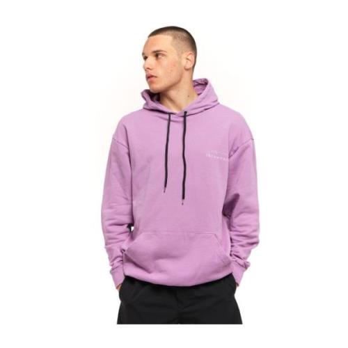 Throwback Hoodies Purple, Herr