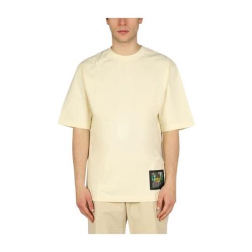 Ambush Bmaa050S22Jer0010184 T-shirt White, Herr