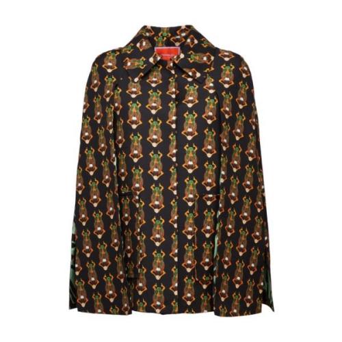 La DoubleJ Milano Mini Cape - Lyxig Elegans och Lekfullhet Multicolor,...