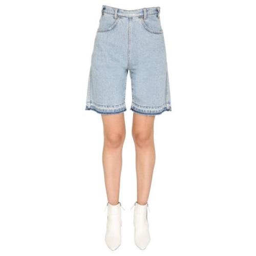 Philosophy di Lorenzo Serafini Jeansshorts Blue, Dam