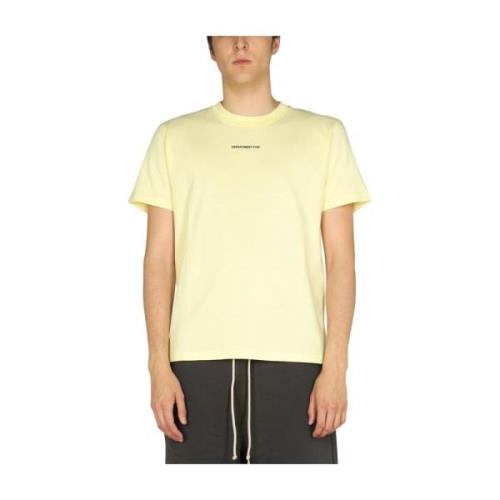 Department Five Aleph t-shirt Yellow, Herr