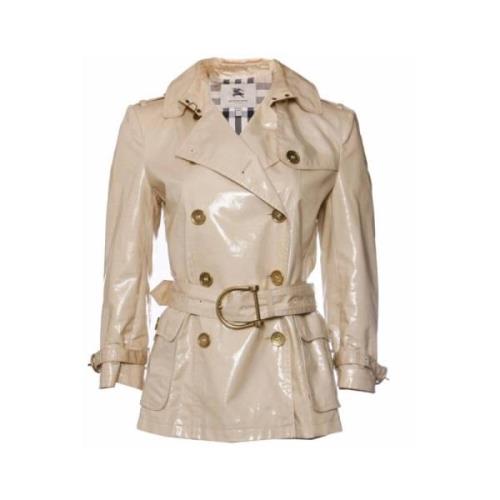 Burberry Vintage Begagnad kappa Beige, Dam