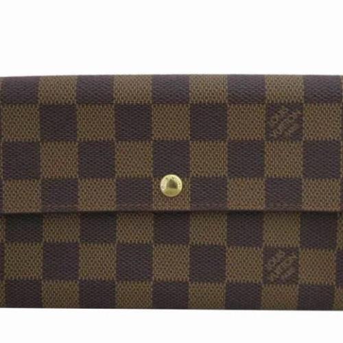 Louis Vuitton Vintage Begagnade plånböcker Brown, Dam