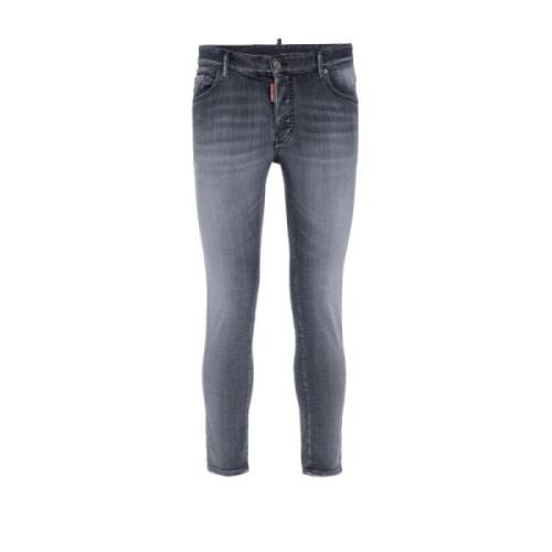 Dsquared2 Super Twinky Skinny Jeans för Män Gray, Herr