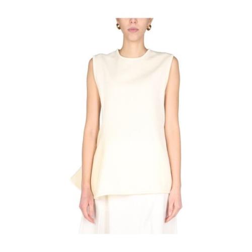 Jil Sander Sleeveles topp Beige, Dam