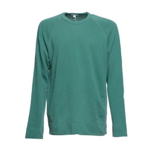 James Perse Långärmad t-shirt Green, Herr