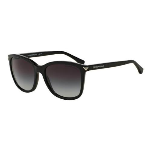 Emporio Armani Svart/Gråtonade solglasögon Black, Dam