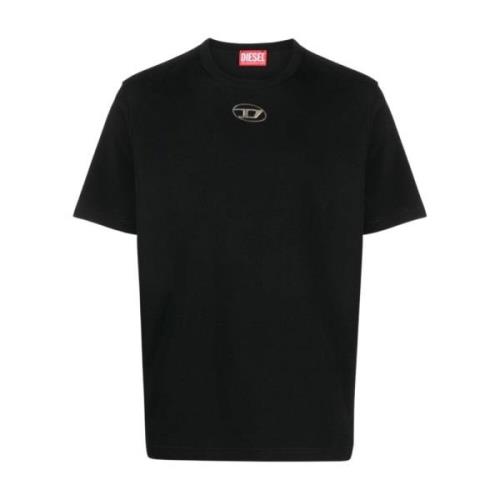 Diesel T-Shirts Black, Herr