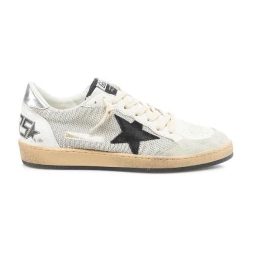 Golden Goose Silver Sneakers med Unik Design Gray, Herr