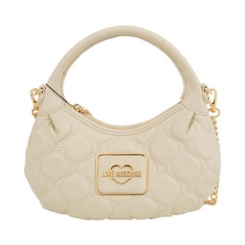 Love Moschino Ivory Väska White, Dam