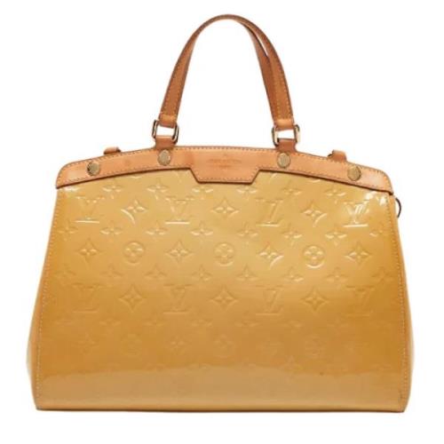 Louis Vuitton Vintage Pre-owned Läder louis-vuitton-vskor Yellow, Dam