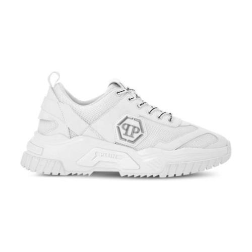 Philipp Plein Logo-Plaque Sneakers White, Herr