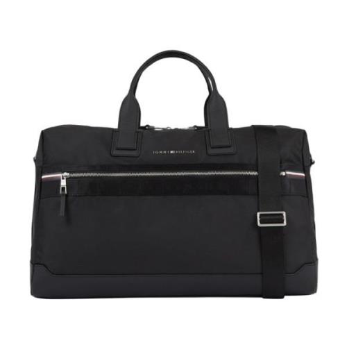 Tommy Hilfiger Svart Weekend Duffleväska Black, Herr