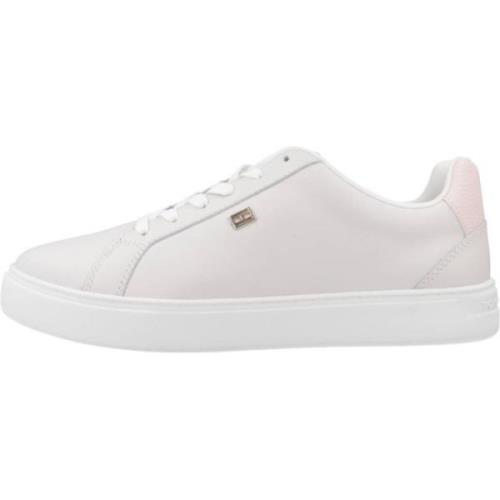 Tommy Hilfiger Essential Court Dam Sneakers Beige, Dam