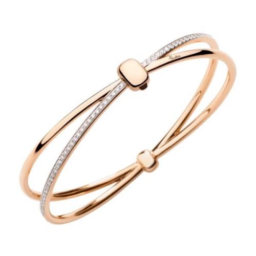 Pomellato Roséguld Diamantarmband Together Yellow, Dam