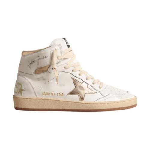 Golden Goose Stjärn Sneakers Vit Stjärn Applikation White, Herr