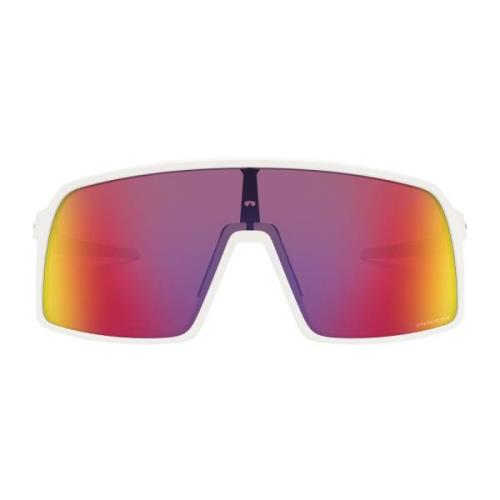 Oakley Sportiga Solglasögon med Prizm Road Lins White, Unisex