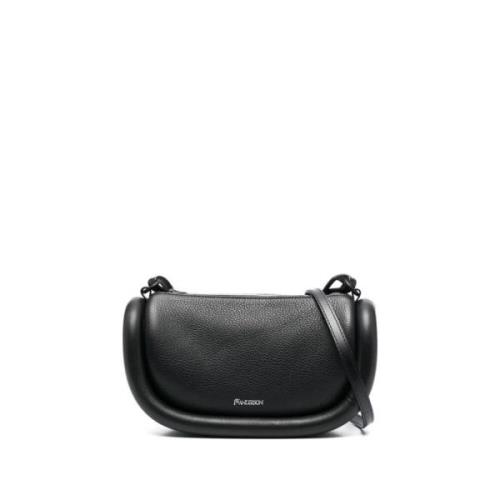 JW Anderson Svart Bumper Axelväska Black, Dam