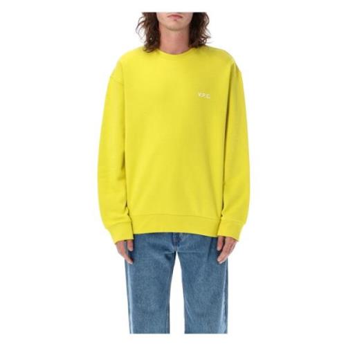 A.p.c. Sweatshirts Yellow, Herr