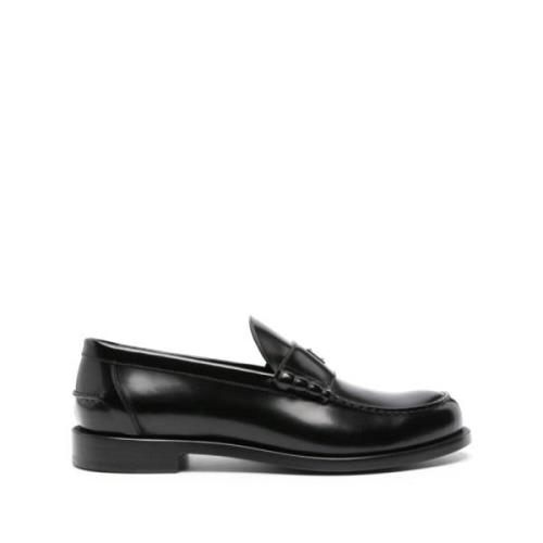 Givenchy Svarta platta skor Black, Herr