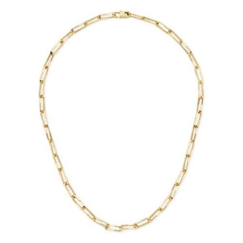 Gucci Ybb745654002 Link to Love halsband i 18 kt guld Yellow, Dam