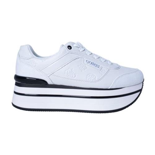 Guess Fl5Hns Pel12 Damsneakers White, Dam