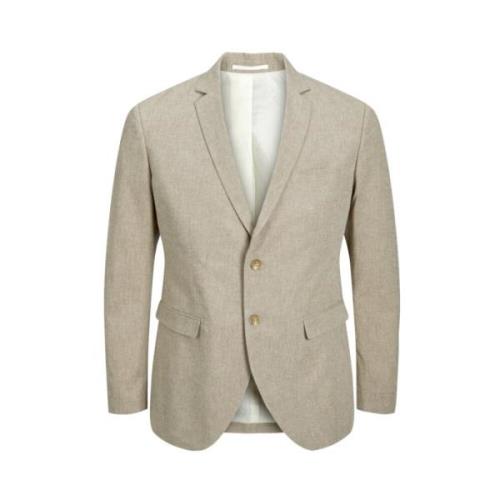 Jack & Jones Stilfull Blazerjacka Beige, Herr