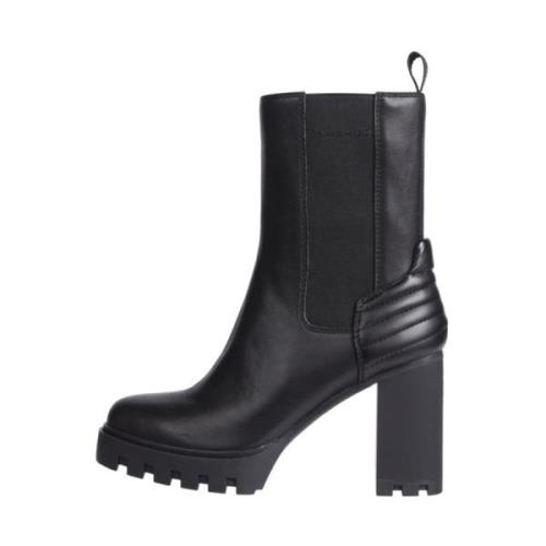 Calvin Klein Jeans Svarta Chelsea Ankelboots Black, Dam