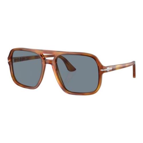 Persol Terra di Siena Blå Lins Solglasögon Brown, Herr