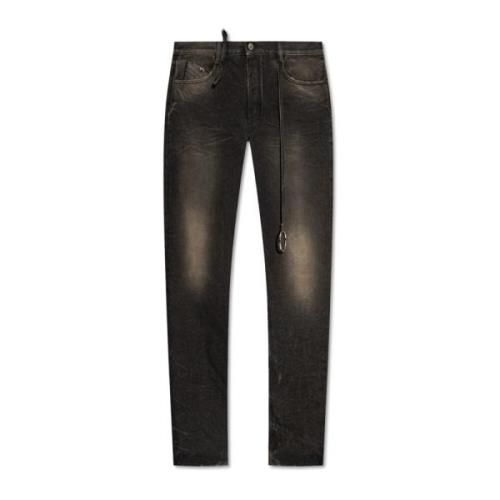 The Attico Jeans med raka ben Gray, Dam