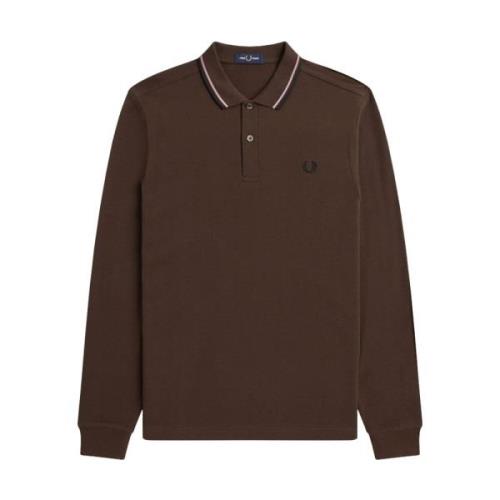 Fred Perry Herr Burnt Tobacco Polo Set Brown, Herr